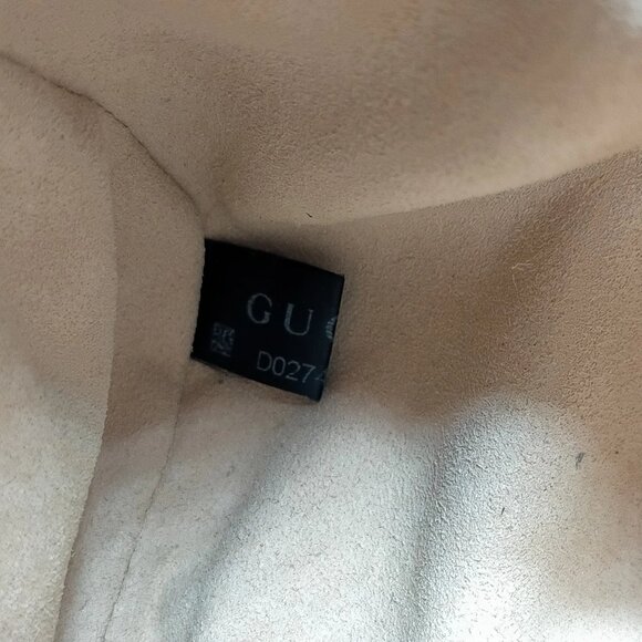 Authentic Gucci Navy Blue PVC Hand Bag mn780-121325 - Picture 14 of 16